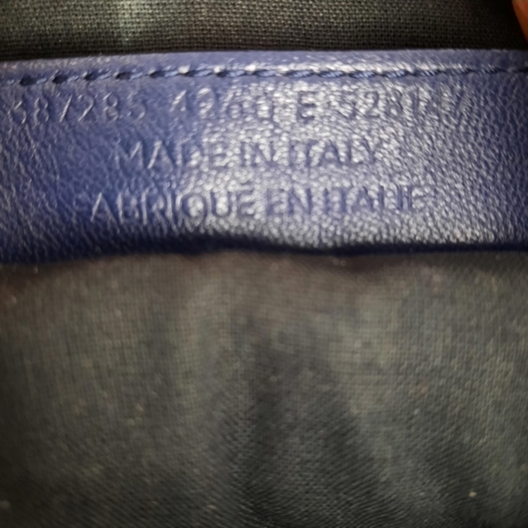 BALENCIAGA Motocross Classic Traveller Backpack Traveler Top Handle Bag Blue - Picture 14 of 16